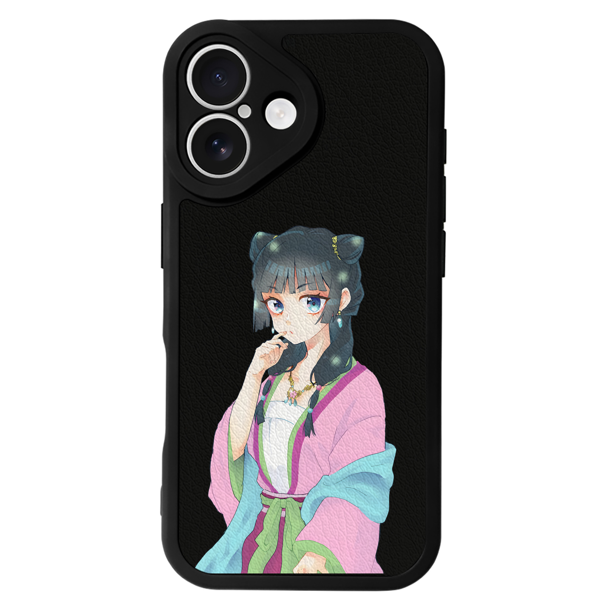 薬屋のひとりごと The Apothecary Diaries 【iPhone 16シリーズ対応】シリコンスマホケース（レザー調） 材質：シリコン